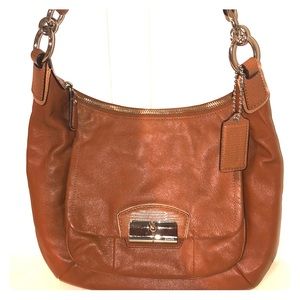 Brown brown coach bag with Detachable Strap!